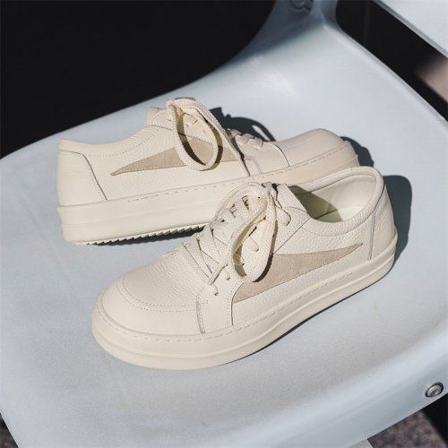 Image de Chaussures Homme Cuir Véritable - Style Skate & Décontracté