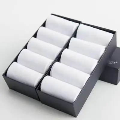 Image de Chaussettes Hommes Coton Respirantes - Lot de 10 Paires