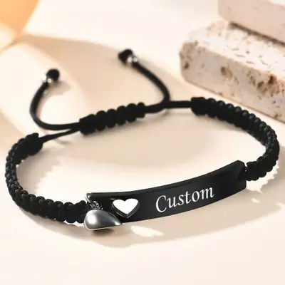 Image de Bracelets de Couple Magnétiques Personnalisés