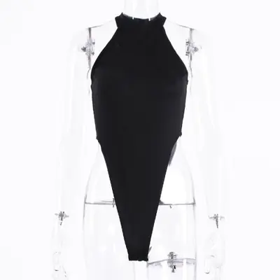 Image de Body Neon Moulant Sans Manches - Tenue Fitness & Fête