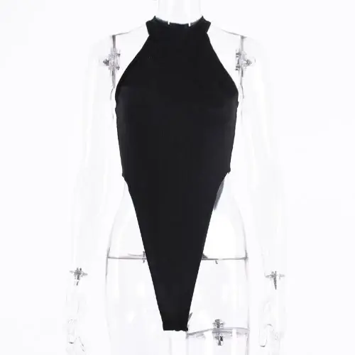 Image de Body Neon Moulant Sans Manches - Tenue Fitness & Fête