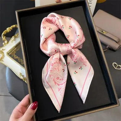 Foulard Bohème Floral - Élégance & Style