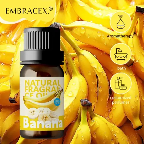 Image de Huile de Parfum Banane 10ml - Arôme Naturel & Doux
