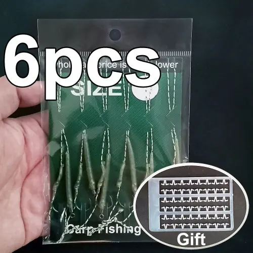 Image de Kit Pêche Carpe Prêt à l'Emploi - 6 à 12 pcs