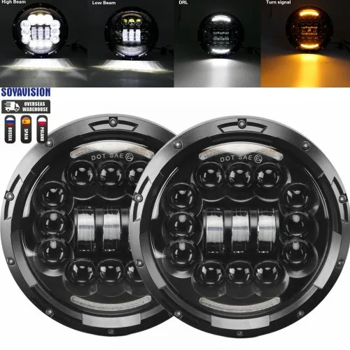 90w Halo light Black