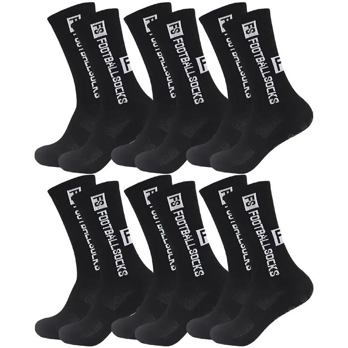 6 pairs black