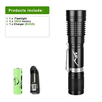 Image de Lampe de Plongée Ultra Puissante XHP70 - Étanche & Rechargeable