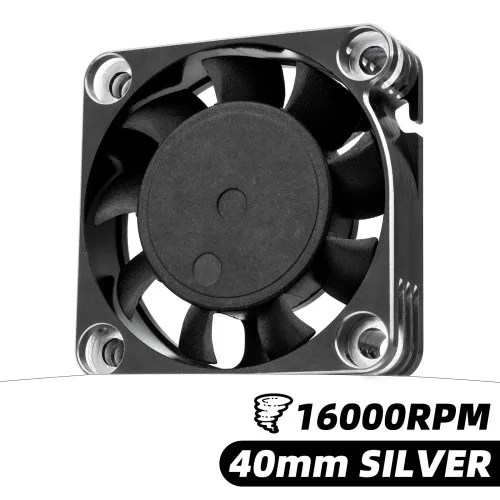 40mm zilver 1pcs