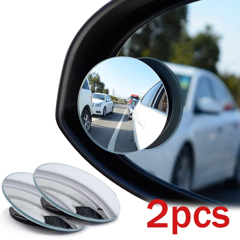 Image de Miroir d'angle mort rotatif 360° - Vision panoramique pour conduite en toute sécurité