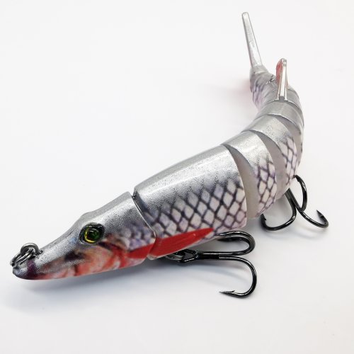 Zdjęcie Przynęty Wędkarskie ANFS Multi-Jointed Swimbaits – Bioniczne, Wolno Tonące Przynęty na Pstrągi Basowe i Bass Słodkowodne oraz Słonowodne
