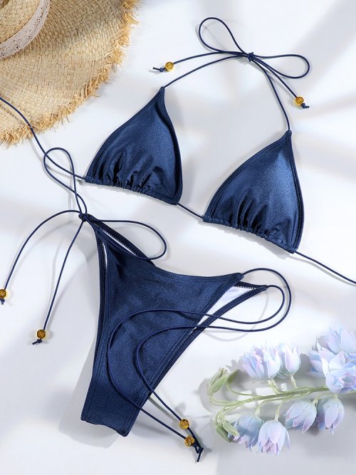 Image de Bikini Mini String Imprimé - Style Sexy & Élégant