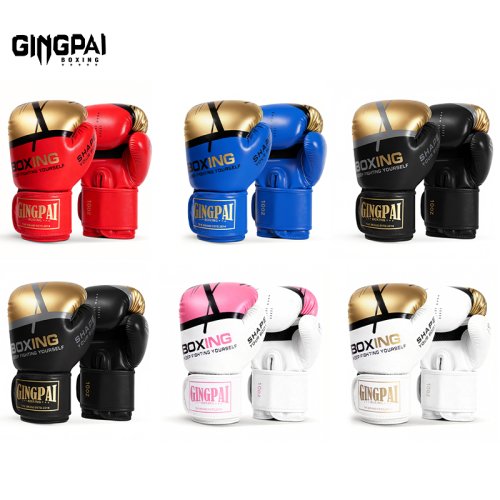Bild von Professionelle Boxhandschuhe 6/8/10/12 oz – Ideal für Muay Thai, Sanda, MMA und Boxtraining für Männer, Frauen und Kinder