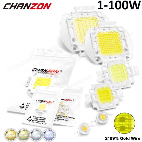 Image de LED Puissante 1W à 100W - Éclairage Ultra Brillant