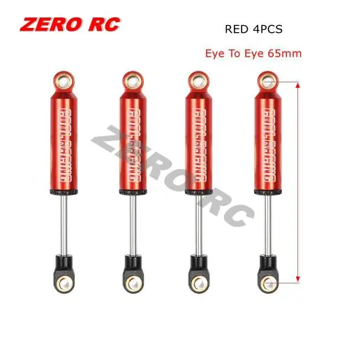 65mm Red 4PCS
