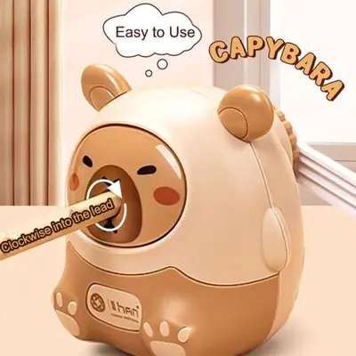 Image de Taille-Crayon Capybara Design Mignon