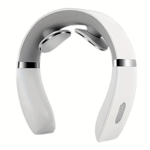 Immagine di Massaggiatore Portatile per Collo e Spalle con Tecnologia di Massaggio Transfrontaliero – Ideale per il Rilassamento Domestico e la Curva Cervicale