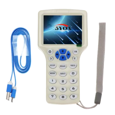 Image de Copieur RFID 10 Fréquences - Lecteur et Duplicateur de Cartes