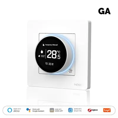 Image de Thermostat Intelligent Zigbee avec Contrôle Voix