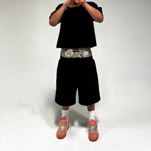 Afbeelding van Y2K Retro Shorts Camouflage Patroon Dubbele Taille Geborduurde Streetwear Mannen Vrouwen Harajuku Hip Hop Casual Boxer Sportshorts