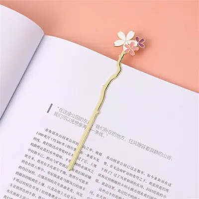 Image de Marque-page Métal Sakura - Élégant & Créatif