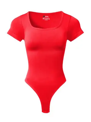 Image de Combinaison Yoga Grande Taille - T-Shirt Sans Couture Haute Élasticité