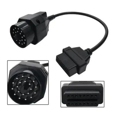 Image de Adaptateur OBD2 BMW 20 à 16 Broches - Câble d'Extension