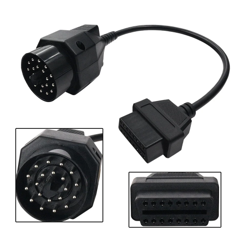 Bild von OBD-II-Adapterkabel für BMW mit 20-Pin auf 16-Pin Umwandlung – Kompatibel mit E36, E39, X5, Z3 – Verlängerungskabel für Diagnose und Fehlercodesuche