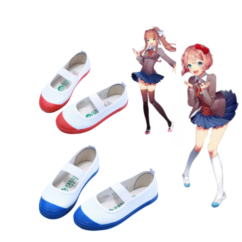 Bild von Cosplay-Schuhe für Doki Doki Literature Club – Perfekt für Monika, Sayori, Yuri & Natsuki