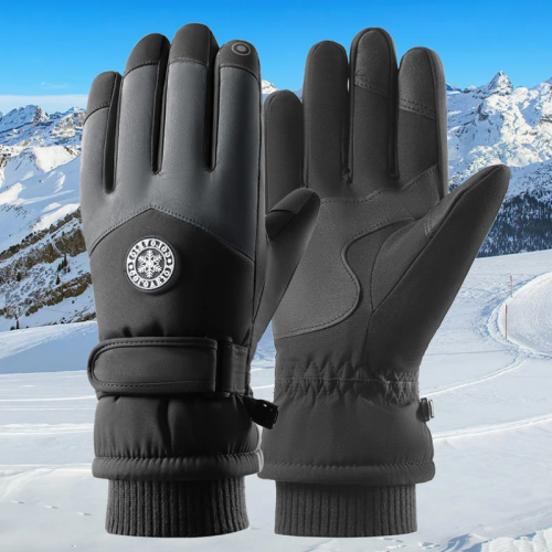 Immagine di Guanti da sci Guanti invernali per donna Uomo Guanti da snowboard Guanti touchscreen Motoslitta Guanti da neve termici impermeabili