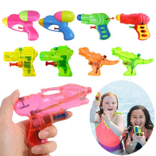 Zdjęcie Mini Water Gun Toys Children Summer Outdoor Sports Party Activity Plastic Swimming Pool Beach Festival Gifts for Kids TMZ