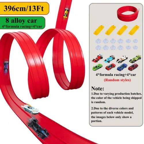 13 stóp Czerwony 8 wagonów