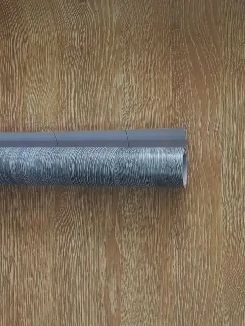 Image de Papier Peint Auto-Adhésif Effet Bois Gris Jaune