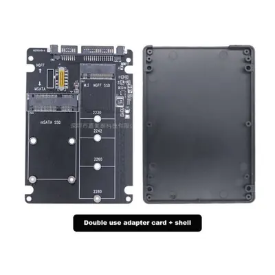 Image de Boîtier SSD M.2 NGFF vers SATA 3 - Conversion Facile & Rapide
