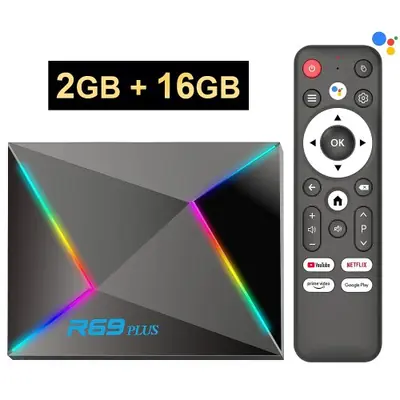 Image de Box TV Ultra HD 8K avec Commande Vocale