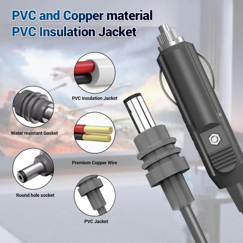 Afbeelding van Voor Starlink Mini Naar Dc Kabel Auto Oplader 3/5M Output 30V 2a Voedingskabel Spx Mini Outdoor Auto Interface Adapter Kabel