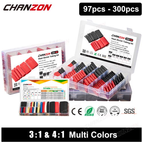 Afbeelding van Krimpkous Kit met Lijm - 300 Stuks Multi-Color