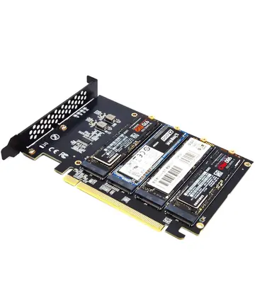 Image de Adaptateur M.2 NVMe PCIe 4.0 - Carte d'Extension Ultra Rapide