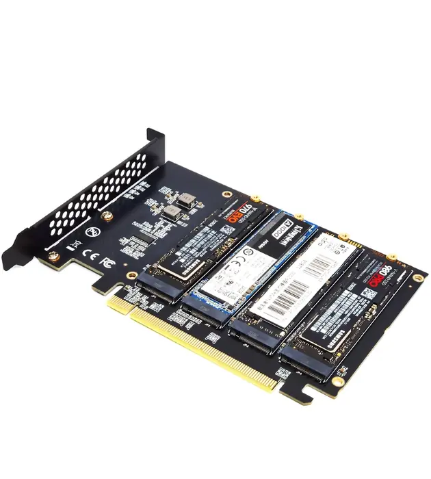 Image de Adaptateur M.2 NVMe PCIe 4.0 - Carte d'Extension Ultra Rapide