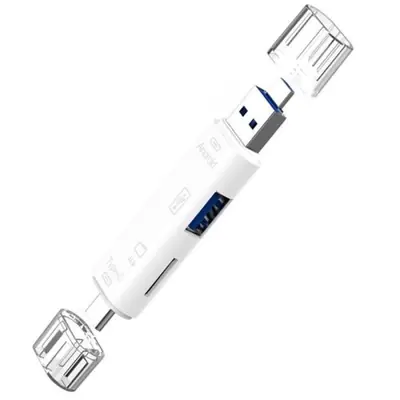 Image de Lecteur de Carte Mémoire 5-en-1 USB-C