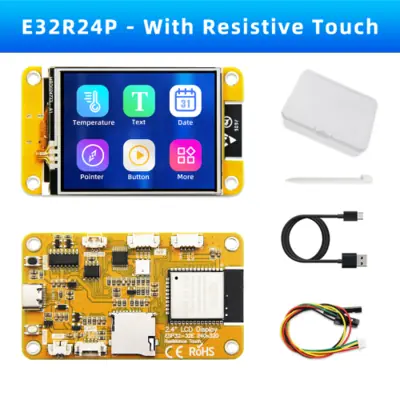Image de Kit ESP32 avec écran tactile LCD 2.8"-4" et LVGL