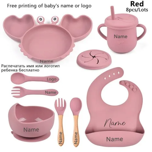 Czerwony krab 8pcs