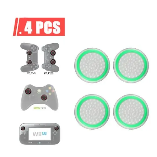 Blanc vert 4pcs