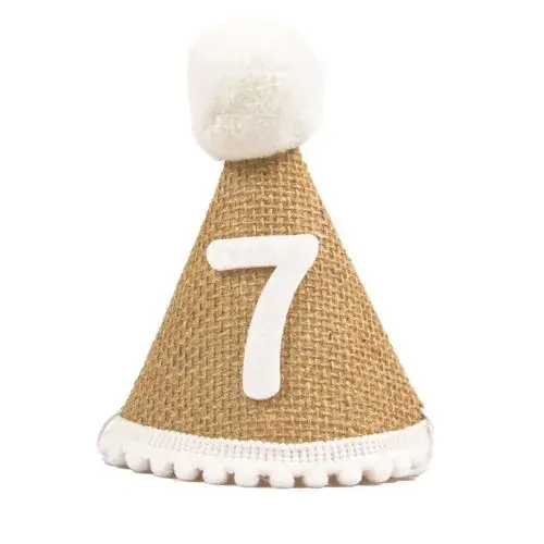 Image de Chapeau d'Anniversaire Bébé - Décoration Fête 1er Anniversaire