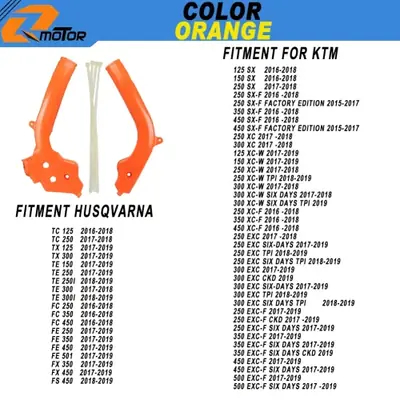 Image de Protection de Cadre pour KTM MX - Tous Modèles & Tailles