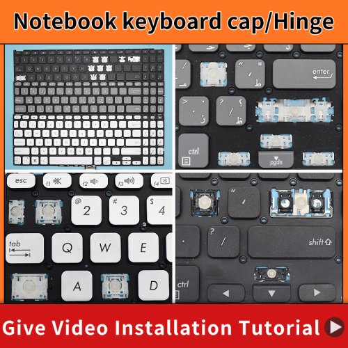 Image de Charnière Clavier ASUS X509/X515 - Remplacement Rapide