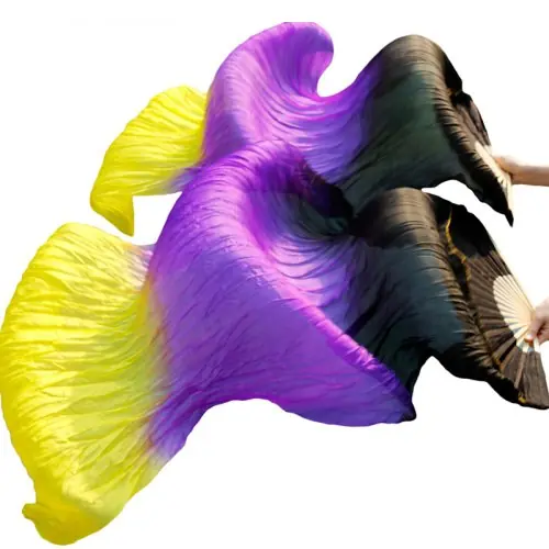Black purple yellow