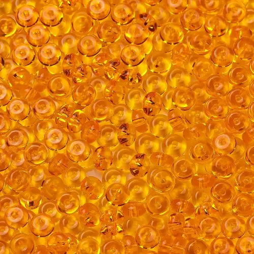 Image de Perles de Riz en Verre Colorées - Création de Bijoux