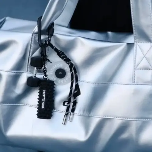 Image de Mini Haltère Créatif - Pendentif Sac Sport & Mode