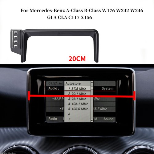 Image de Support Téléphone Voiture Mercedes Classe A/B/GLA/CLA