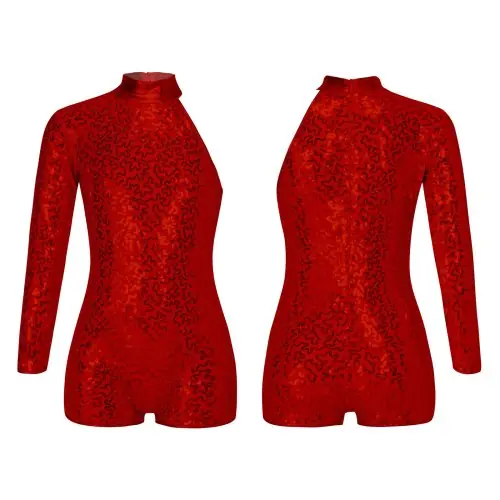 Image de Justaucorps Brillant pour Filles - Danse, Jazz, Gymnastique